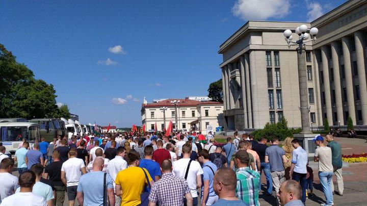 Минск акции протестов
